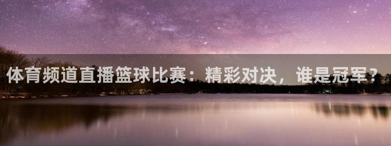 833足球比赛直播免费观看：体育频道直播篮球比赛：精彩对决，谁是冠军？